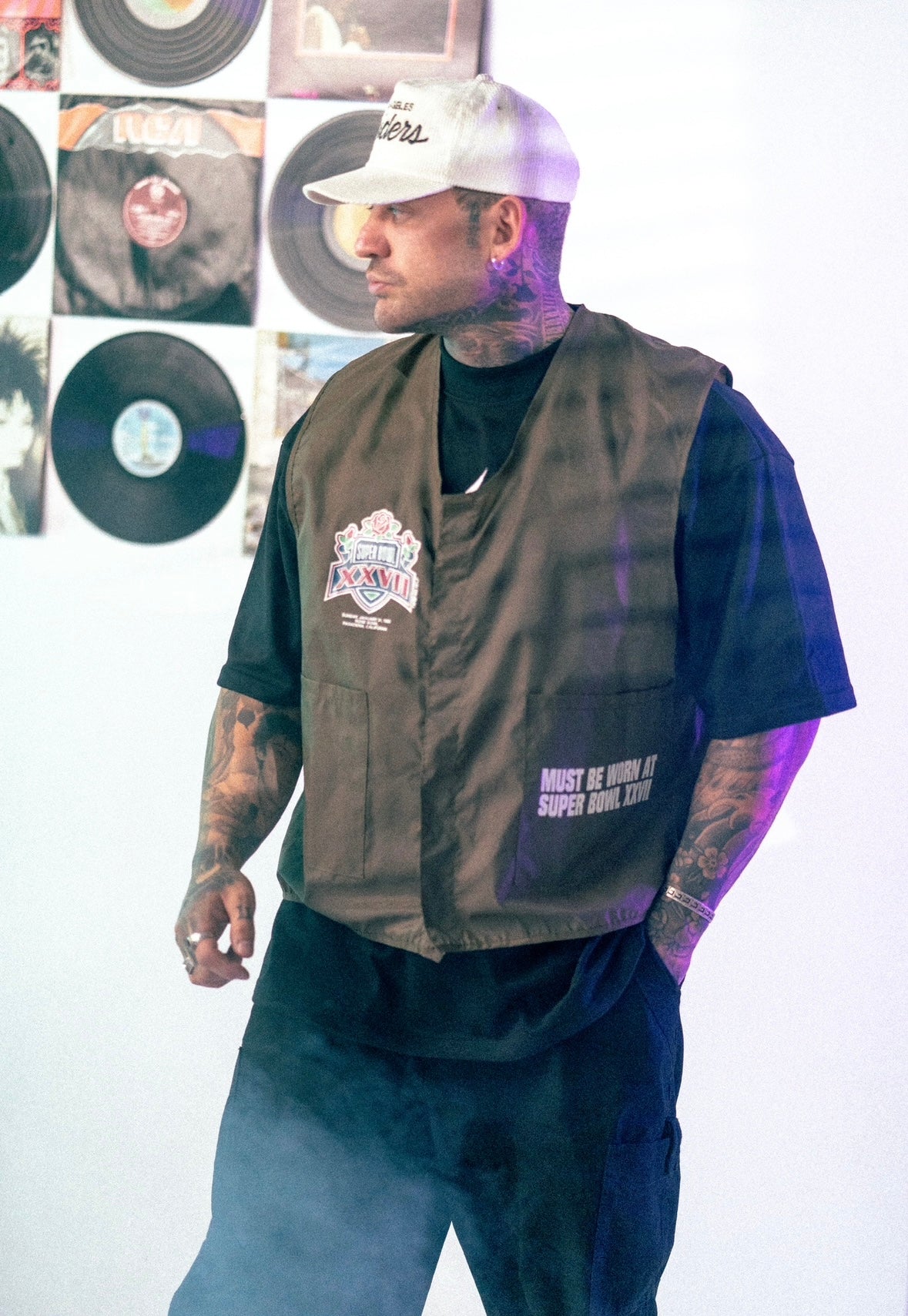 1992 officials Super Bowl vest xl