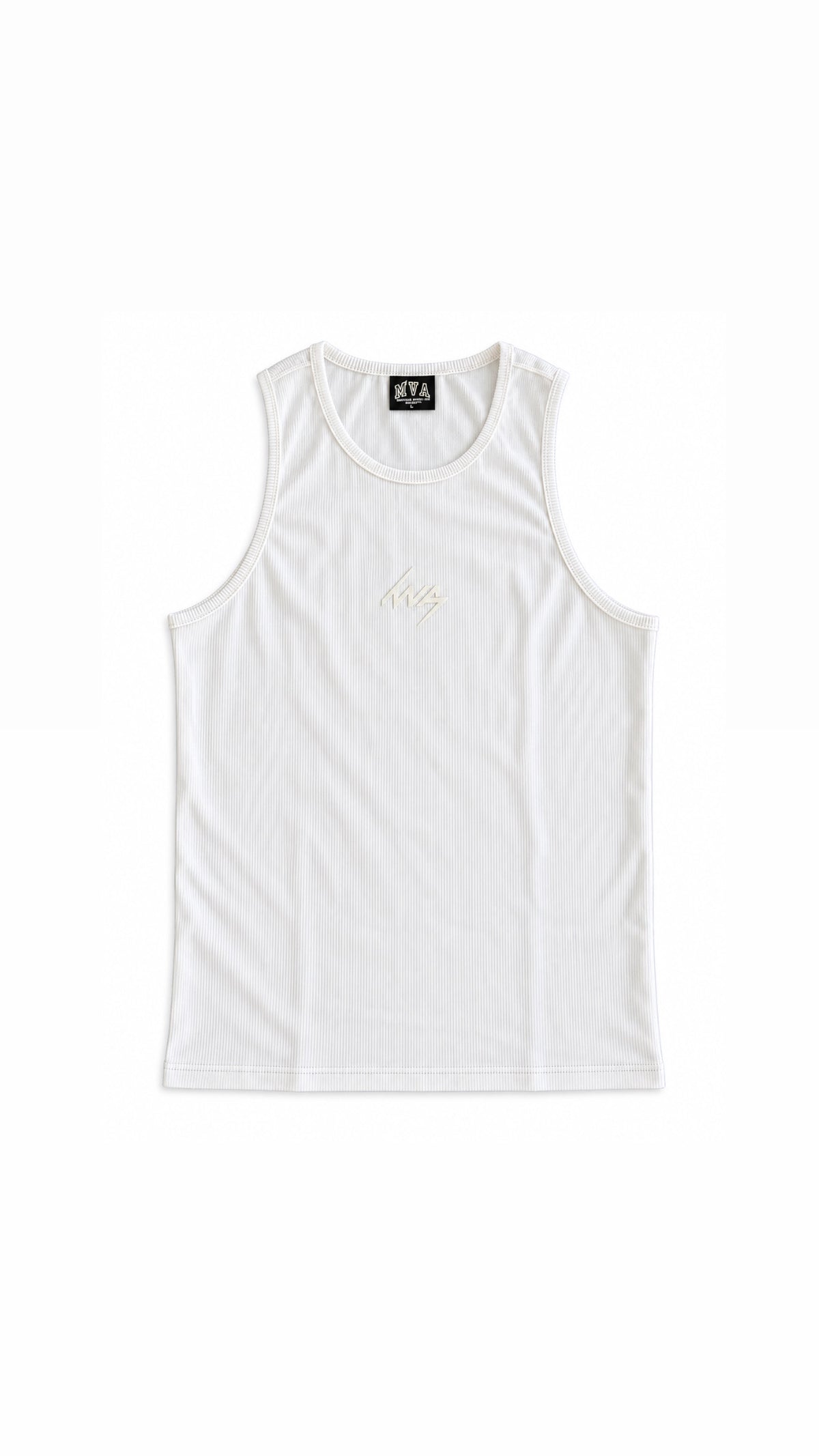 White ribbed tank