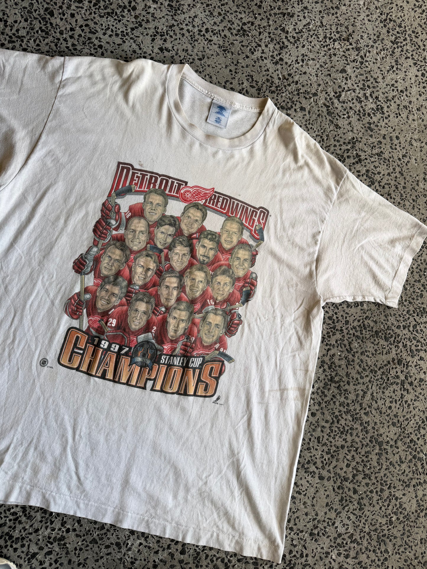 1997 Stanley cup champions redwings xxl