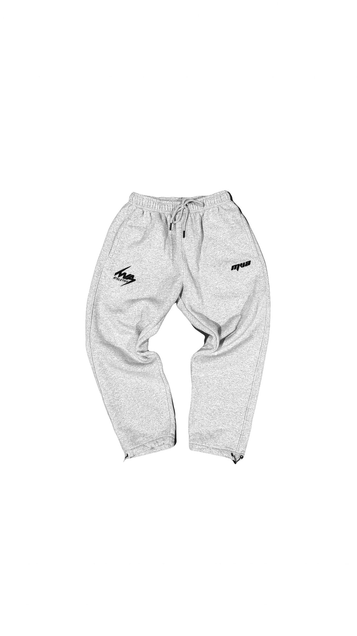 Grey track pants small