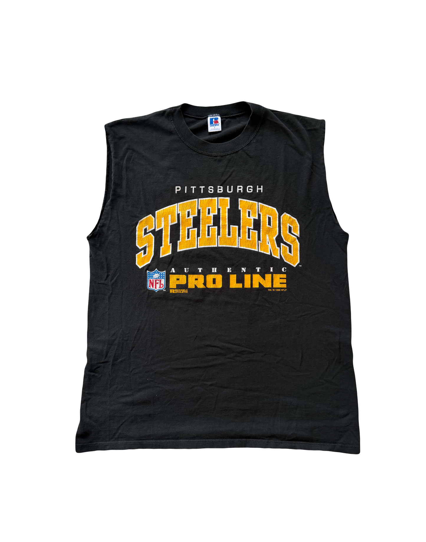 Vintage Steelers cut off large
