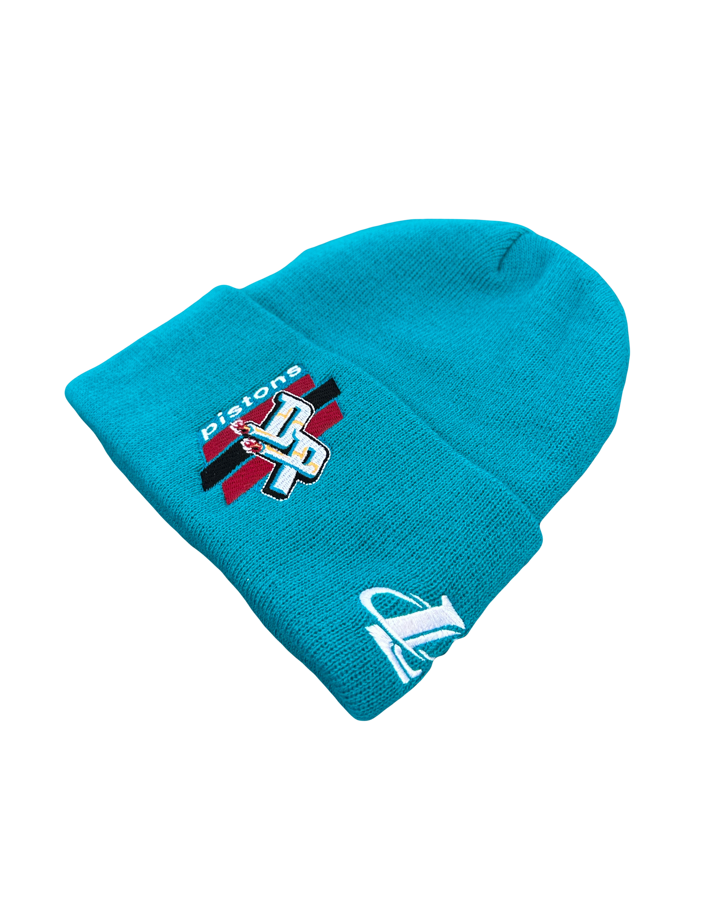 90s Detroit pistons beanie logo athletic