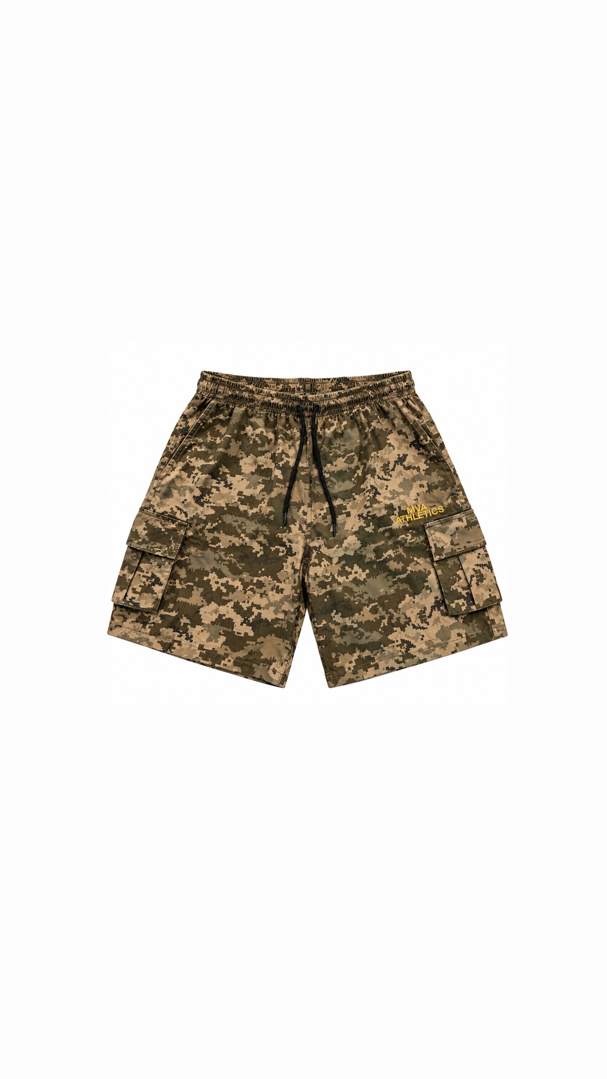 Camo cargo shorts