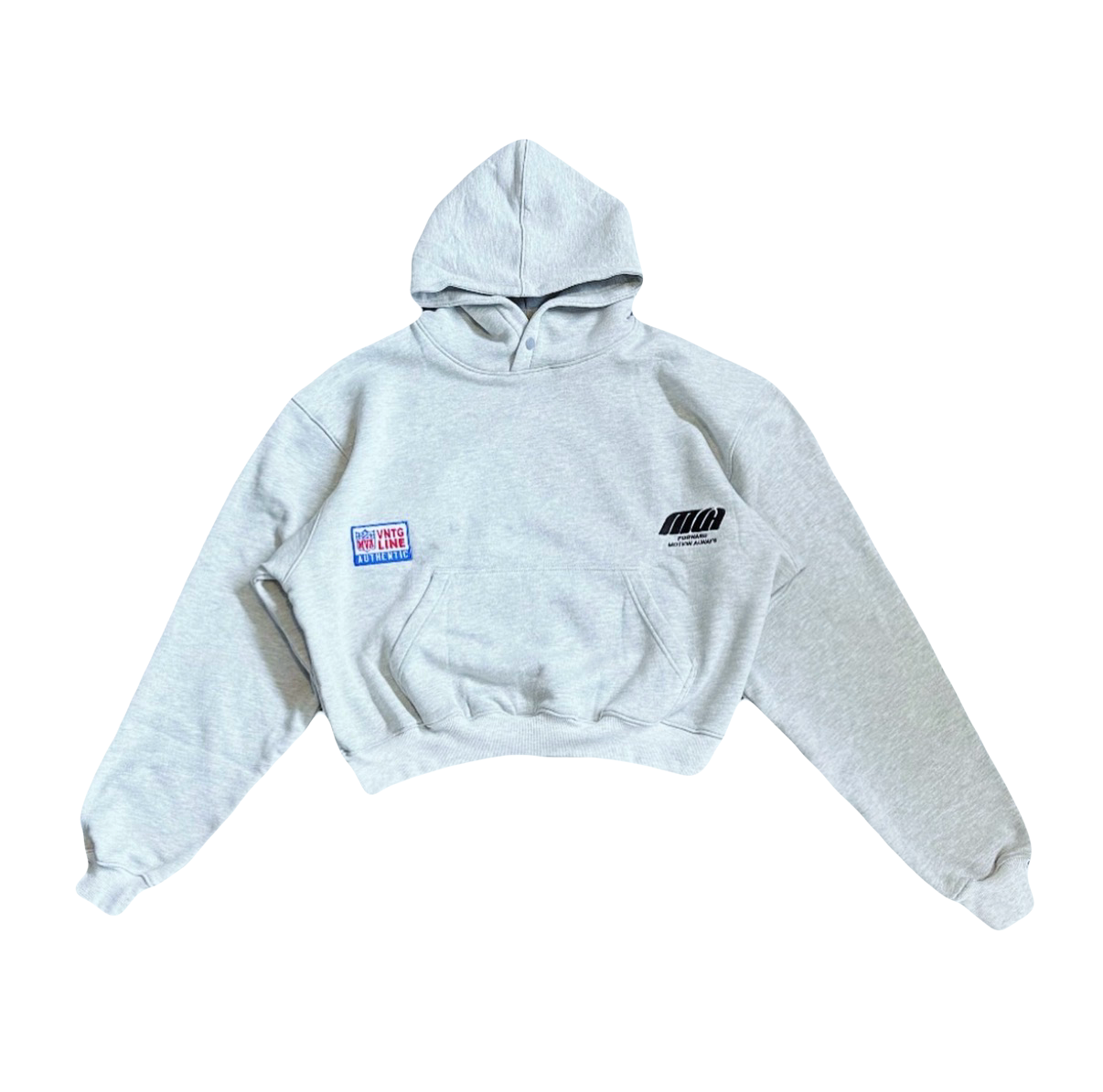 Mva heavyweight cropped hoodie xxl