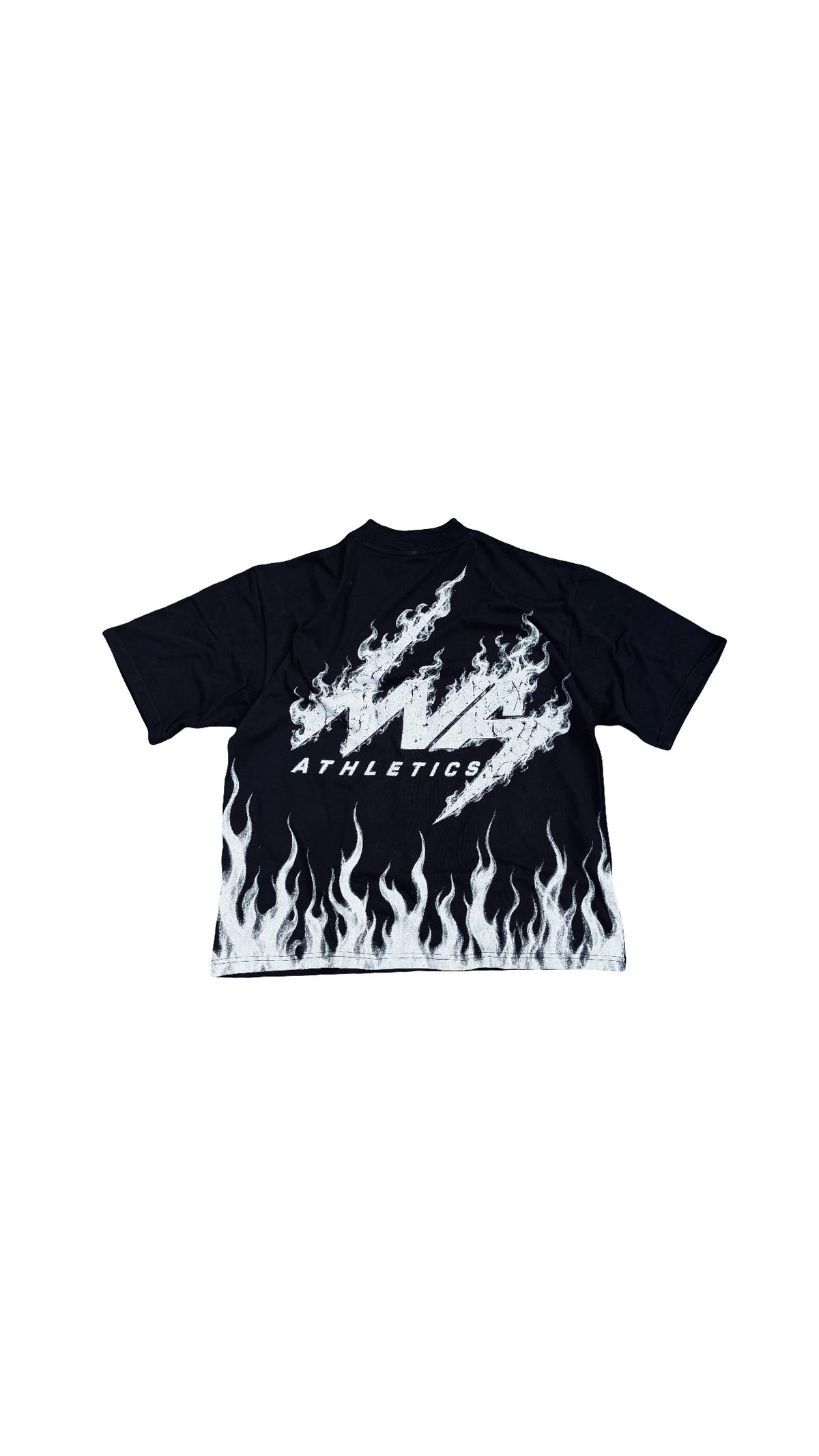Flames oversized tee