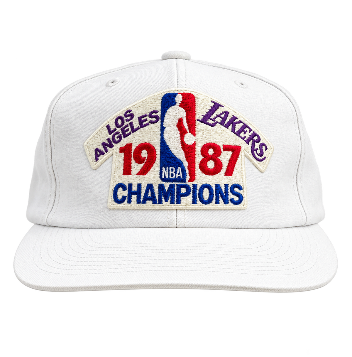 Vintage 1987 lakers champions hat
