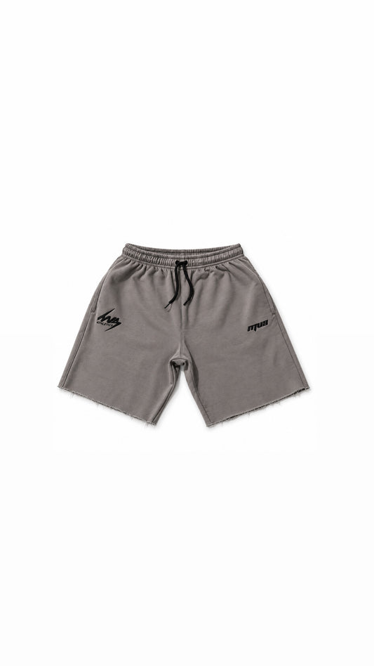 Baggy fleece shorts